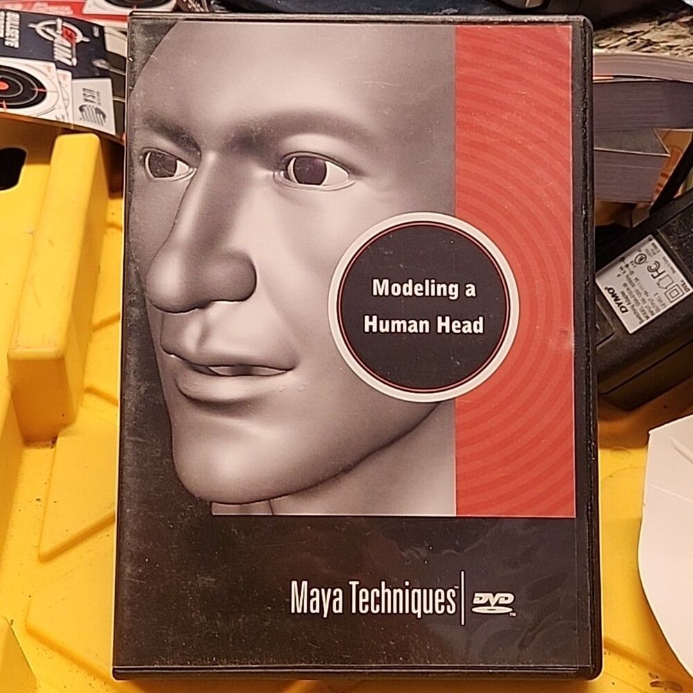 Maya Techniques - Modeling A Human Head DVD